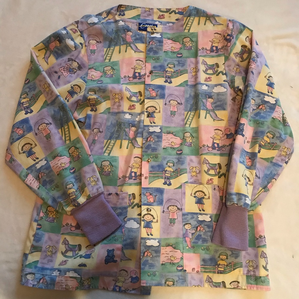 Scrub jacket